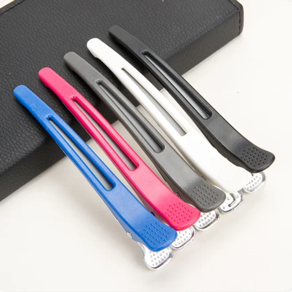 Long Seamless Duckbill Clip Professional Hairdressing Tool Color Side Bang Hair Clip Women Girls Barrettes Headwear Accessories
