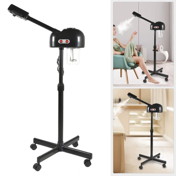 750ML Professional Facial Steamer, Adjustable Skin Care Equipment, Nano Atomization Steamer for Salon Beauty and Spa Shop - Image 2