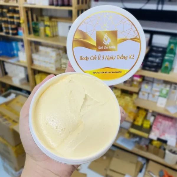 200g Kem Body Whitening Formula Moisturizes Bright White, Even Skin Tone and Smooth Your Skin, Body Cốt Ủ 3 Ngày Trắng X2 ﻿ - Image 5