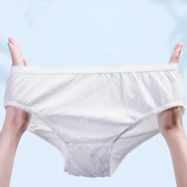 Disposable Panties Ladies Maternity Panties Confinement Postpartum Sterile Shorts Convenient Travel Travel Disposable Panties - Image 3