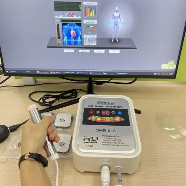 Latest Body Health 918 Bio Quantum Resonance Magnetic Analyzer Body Frequency Pulse Health Diagnosis - Image 4