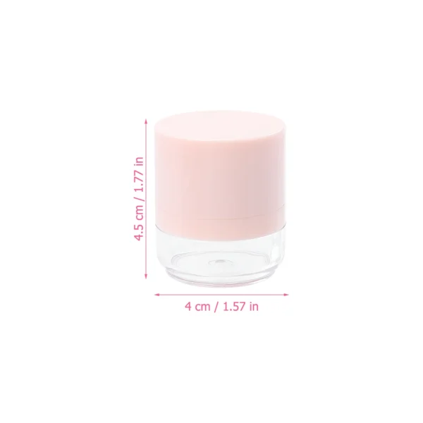 Small Mushroom Head Refillable Loose Powder Box Portable Empty Makeup Powder Case Travel Cosmetics Bottle Skin Care Tool Storage - Image 5