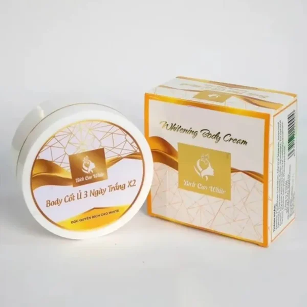 200g Kem Body Whitening Formula Moisturizes Bright White, Even Skin Tone and Smooth Your Skin, Body Cốt Ủ 3 Ngày Trắng X2 ﻿ - Image 2