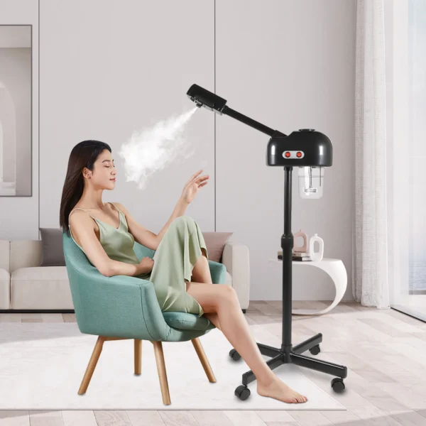 750ML Professional Facial Steamer, Adjustable Skin Care Equipment, Nano Atomization Steamer for Salon Beauty and Spa Shop - Image 3